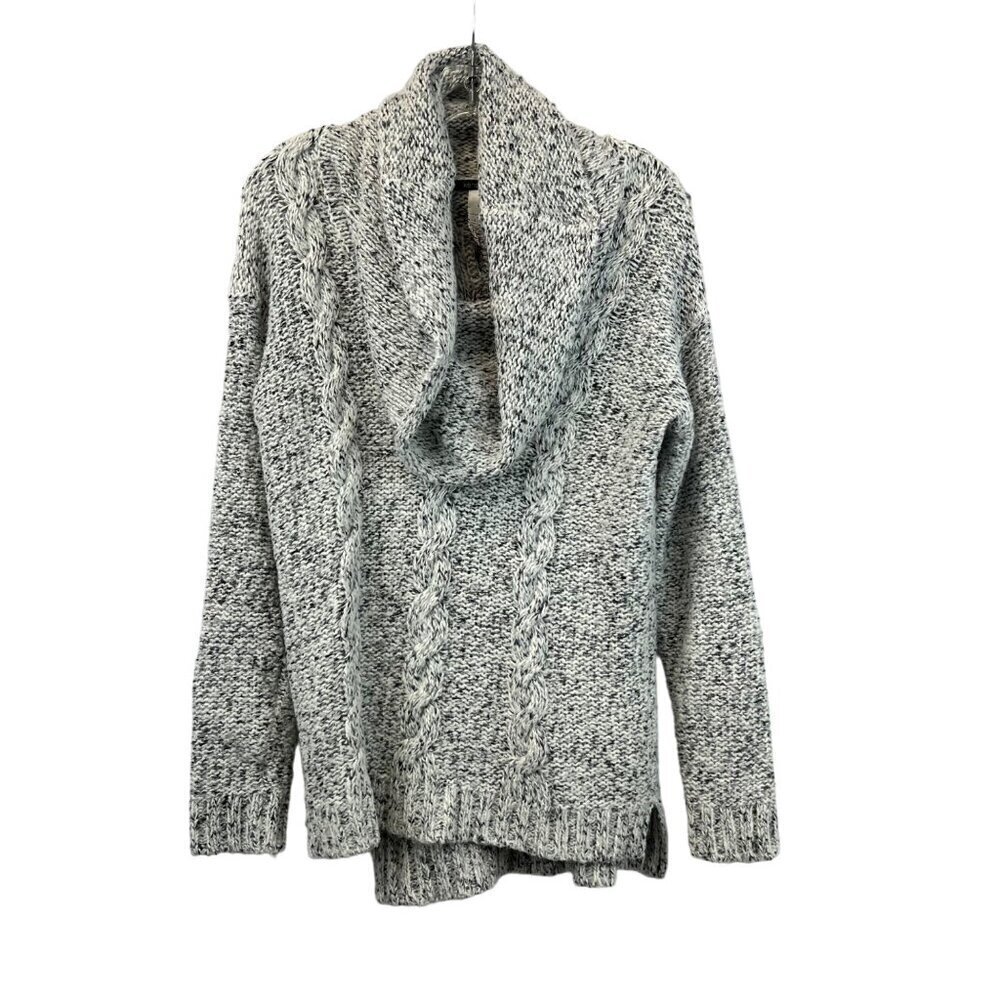 Kensie Womens Long Sleeve Cowl Neck Cable Knit Sweater Size Medium